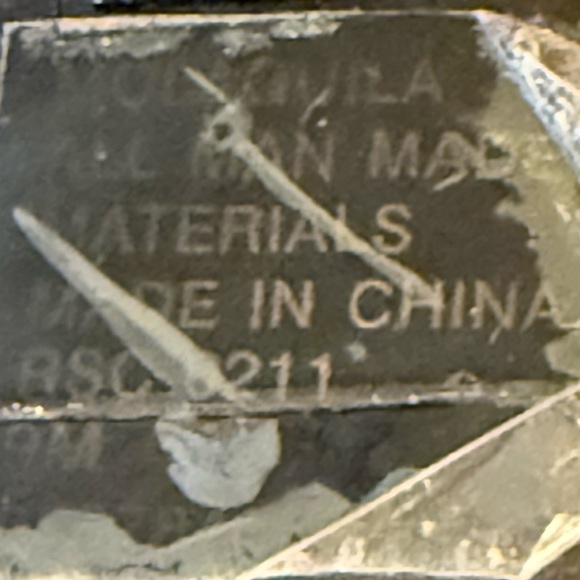 Mootsies Tootsies Dk Blue Patent Leather Sandals w/Silver Sparkly Accents size 9 - Picture 3 of 5